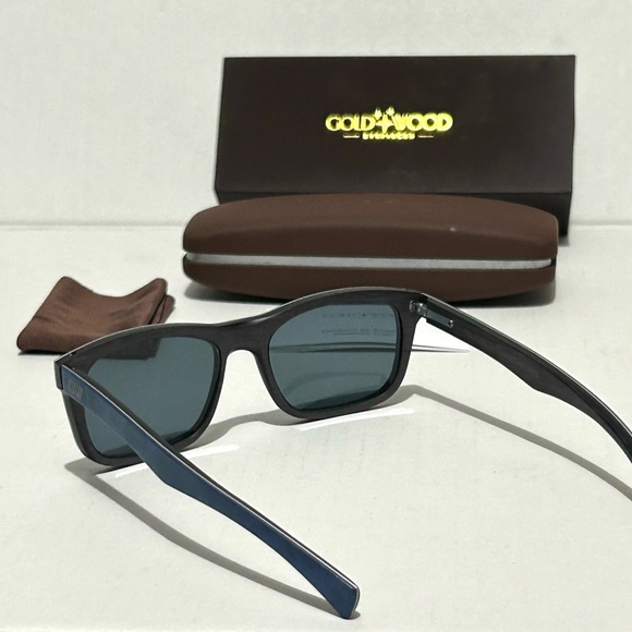 COPY - Gold & wood Sunglass main image 16